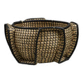 Seegraskorb Medan natur/schwarz - Ø33x20 cm