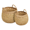 Strahan Baskets - Baskets, seagrass/water hyacinth, natural, set of 2