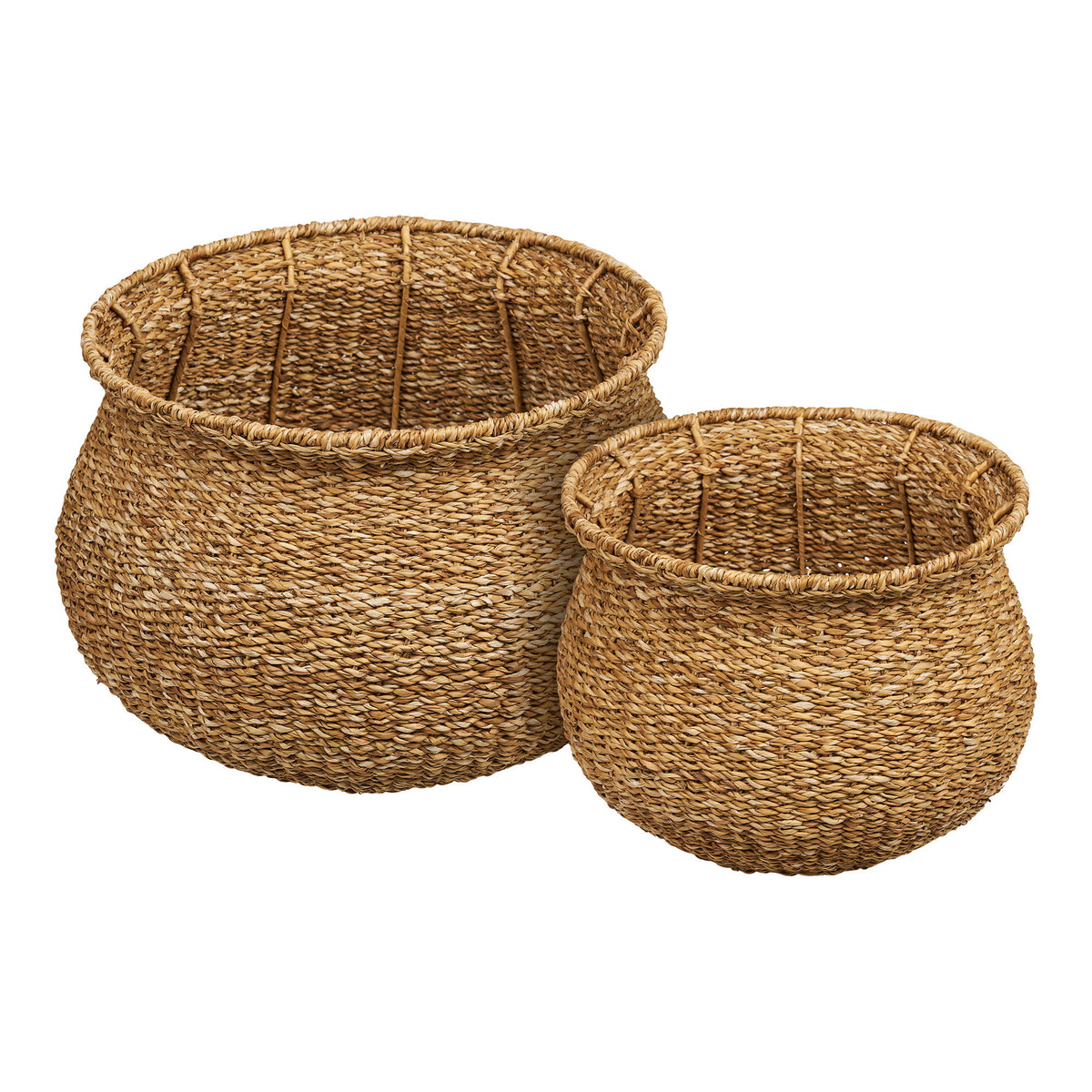 Seagrass baskets Eden - set of 2