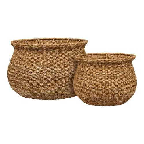 Seagrass baskets Eden - set of 2