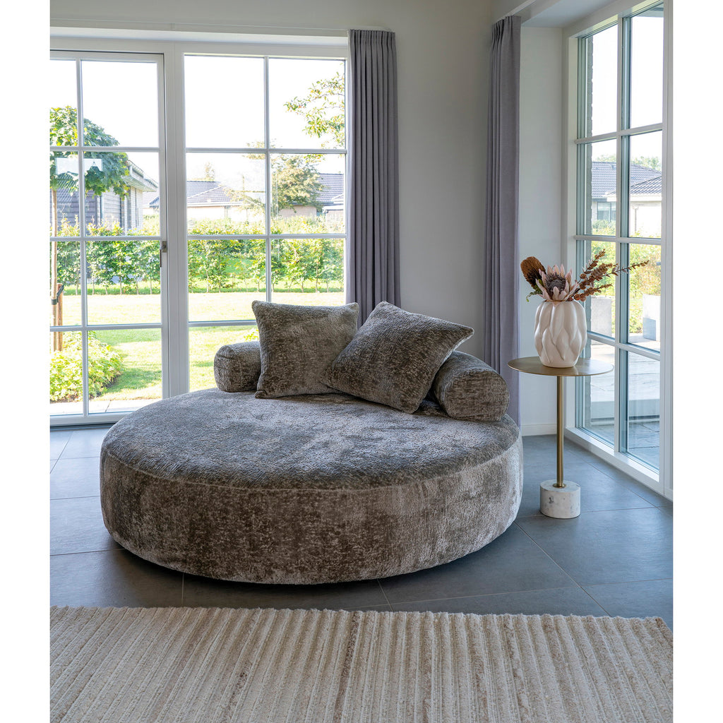 Vaas - Keramiek, beige 19,5x19,5x26 cm