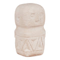 Decorative object - Cement, beige 5.5x5.5x10 cm