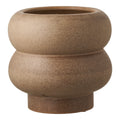 Flowerpot - Flowerpot, ceramic, brown Ø19x17.5 cm