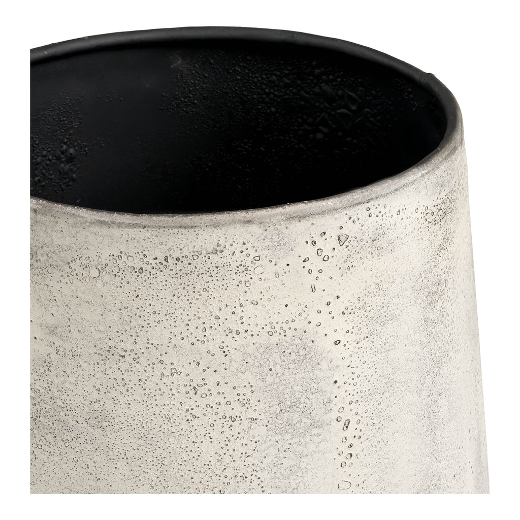 Hou Decoratieve Pot - Metaal, antiek beige (set van 2)