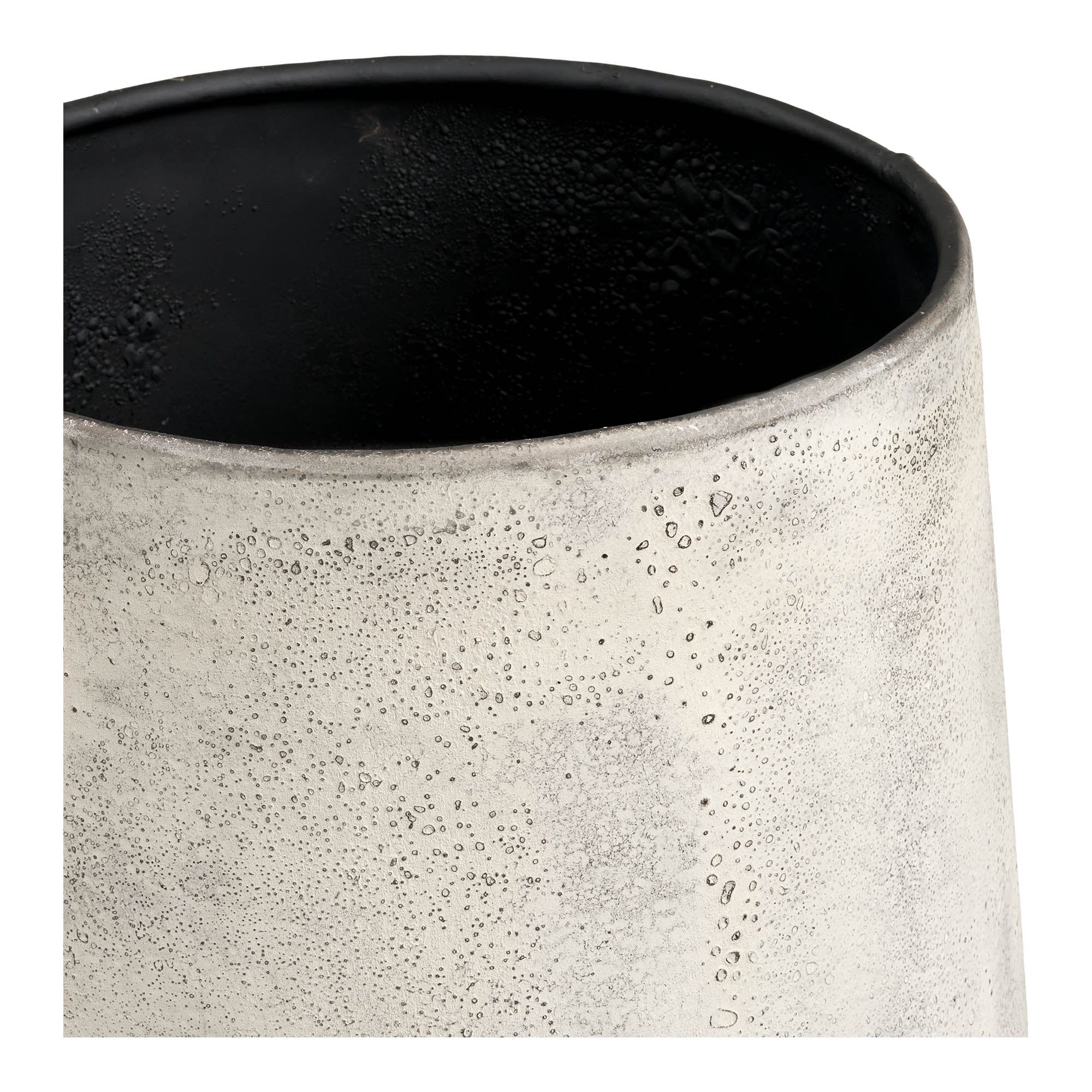 Hou Decoratieve Pot - Metaal, antiek beige (set van 2)