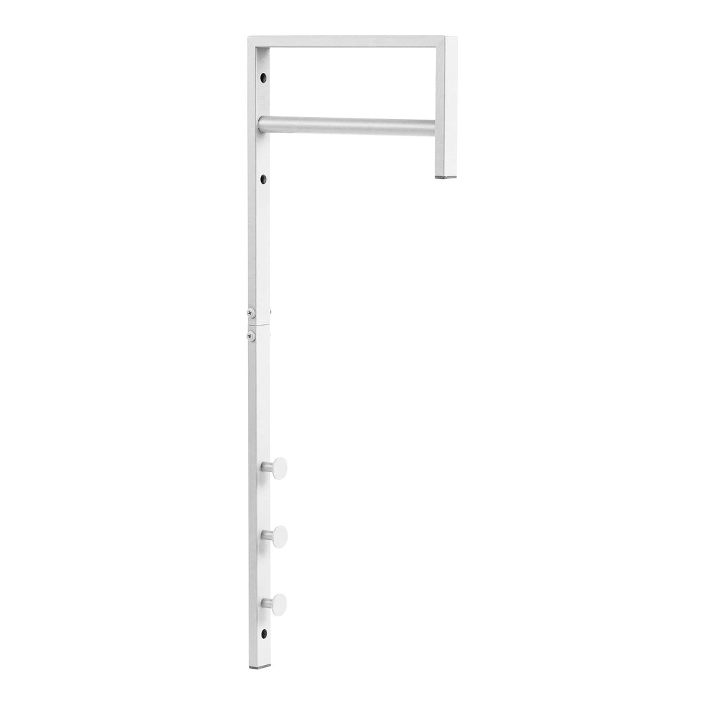 Trento Clothes Rack - Metal, white 3x30x82 cm