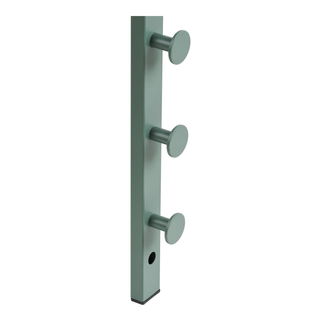Trento Kledingrek - Metaal, groen 3x30x82 cm