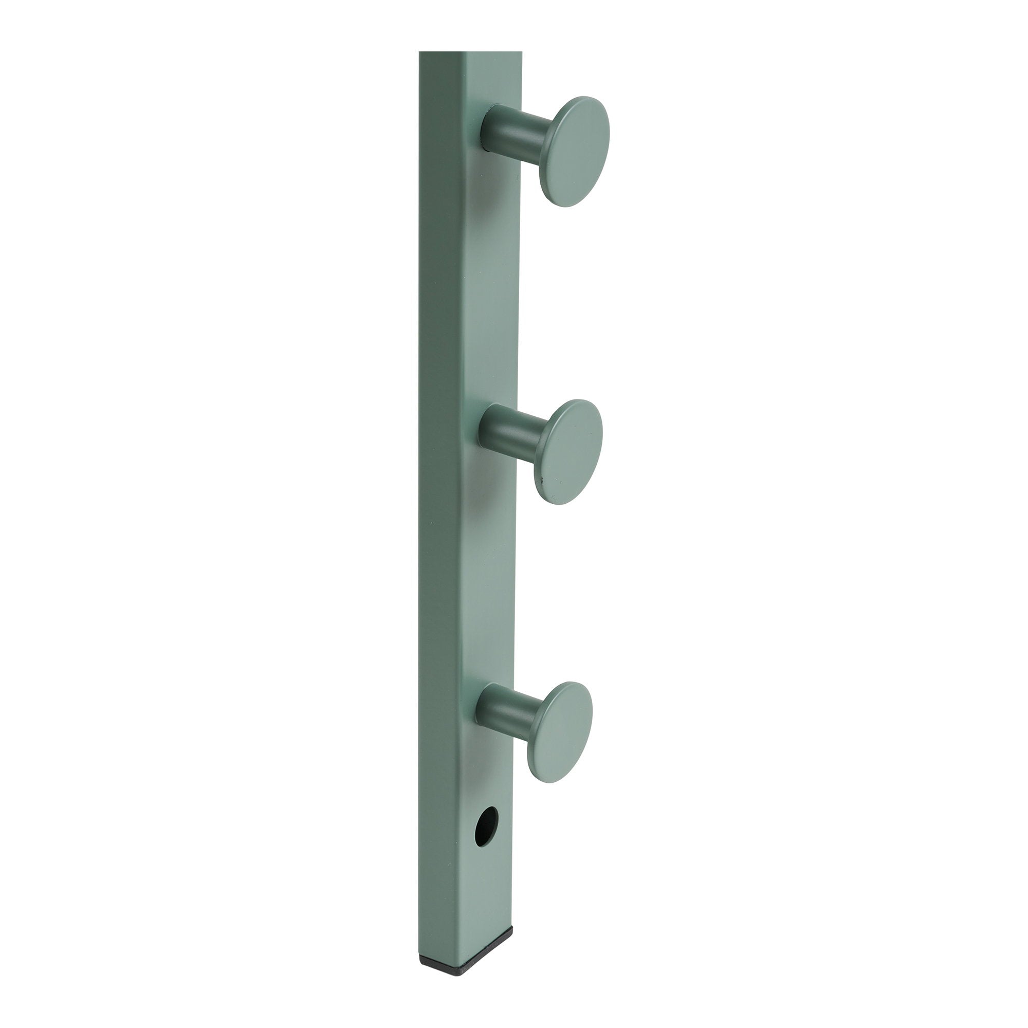 Trento Kledingrek - Metaal, groen 3x30x82 cm