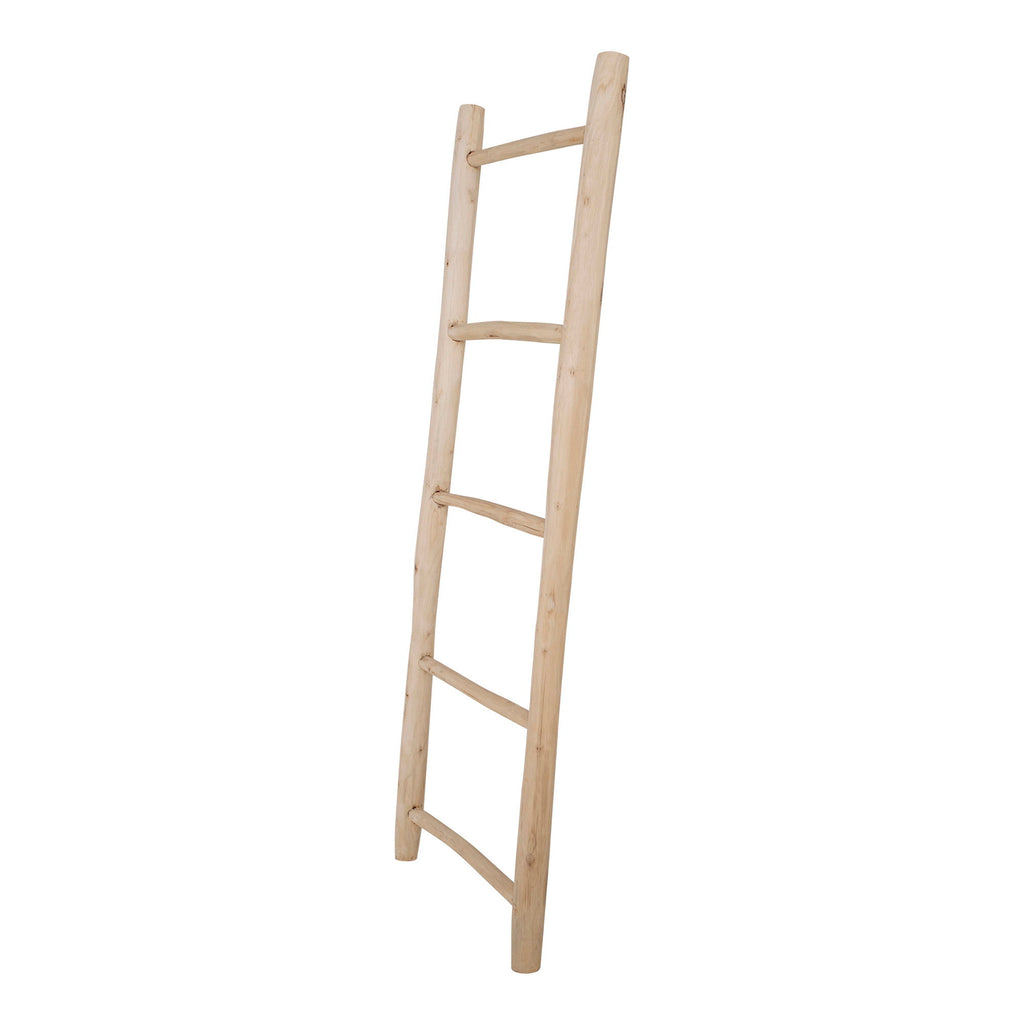 Decoratieve Ladder - Teakhout, naturel 50x150 cm