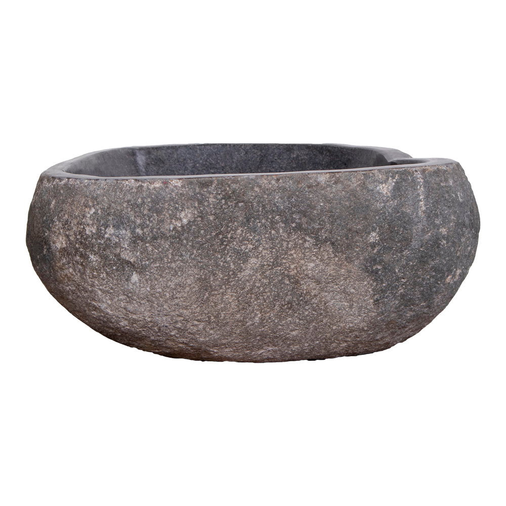 Danube River Stone Sink - River stone, natural 35x40x15 cm