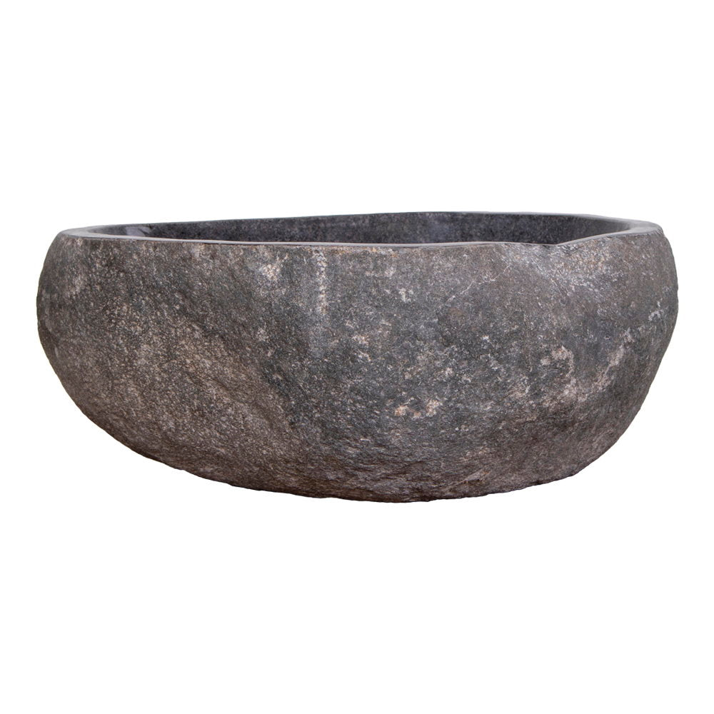 Danube River Stone Sink - River stone, natural 35x40x15 cm