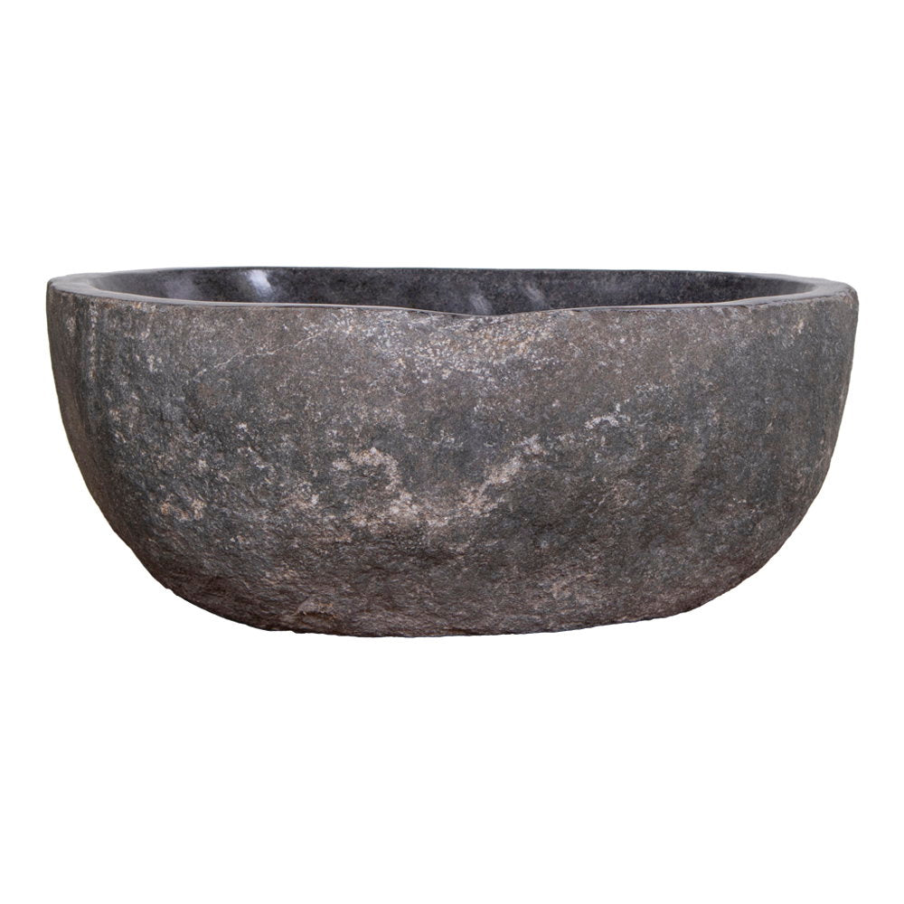 Danube River Stone Sink - River stone, natural 35x40x15 cm