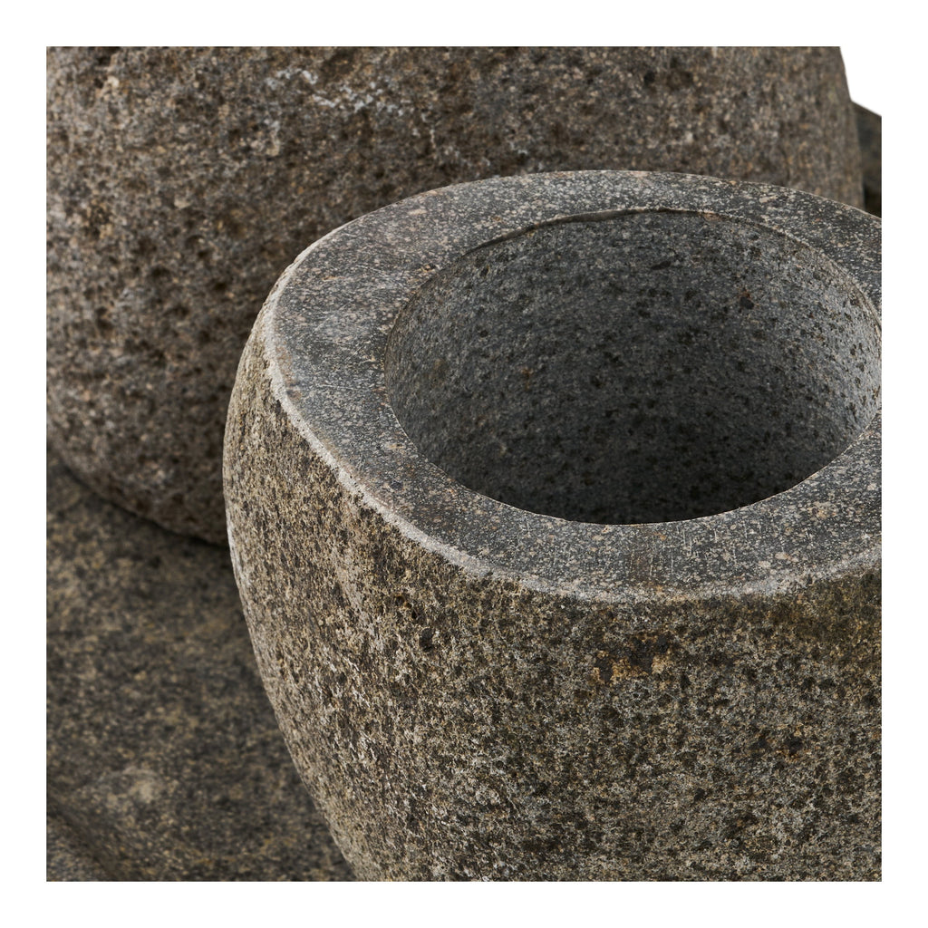 Gara Bathroom Set - Storage Cup, Soap Dispenser, and Tray