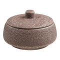 Pot - Pot, ceramic, brown, ø15x9.5 cm