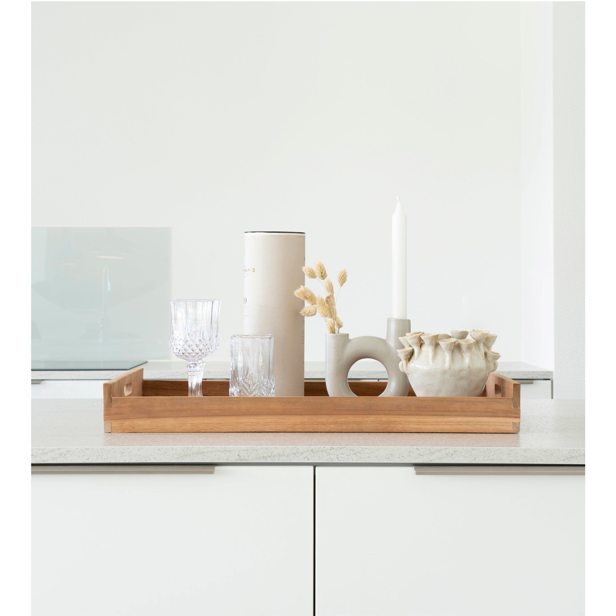 Faro Tray - Teak, natural 58x38 cm