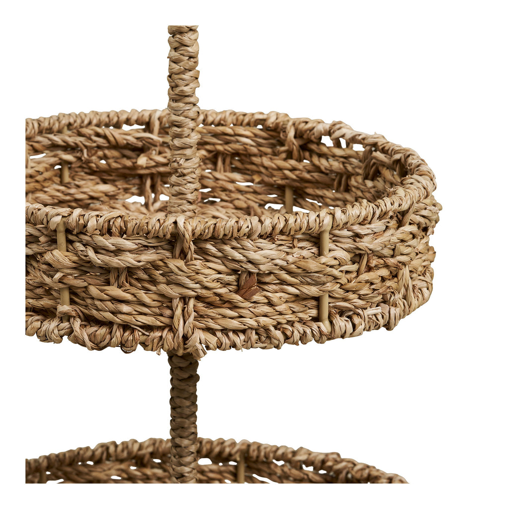 Rifbjerg Dienblad - Zeegras, naturel Ø25x40,5 cm