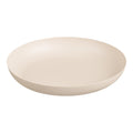 Dienblad - Metaal, beige Ø30x4 cm