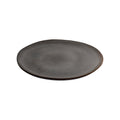 Selma Lunchbord - Lunchbord, keramiek, grijs/bruin Ø21 cm (set van 4)