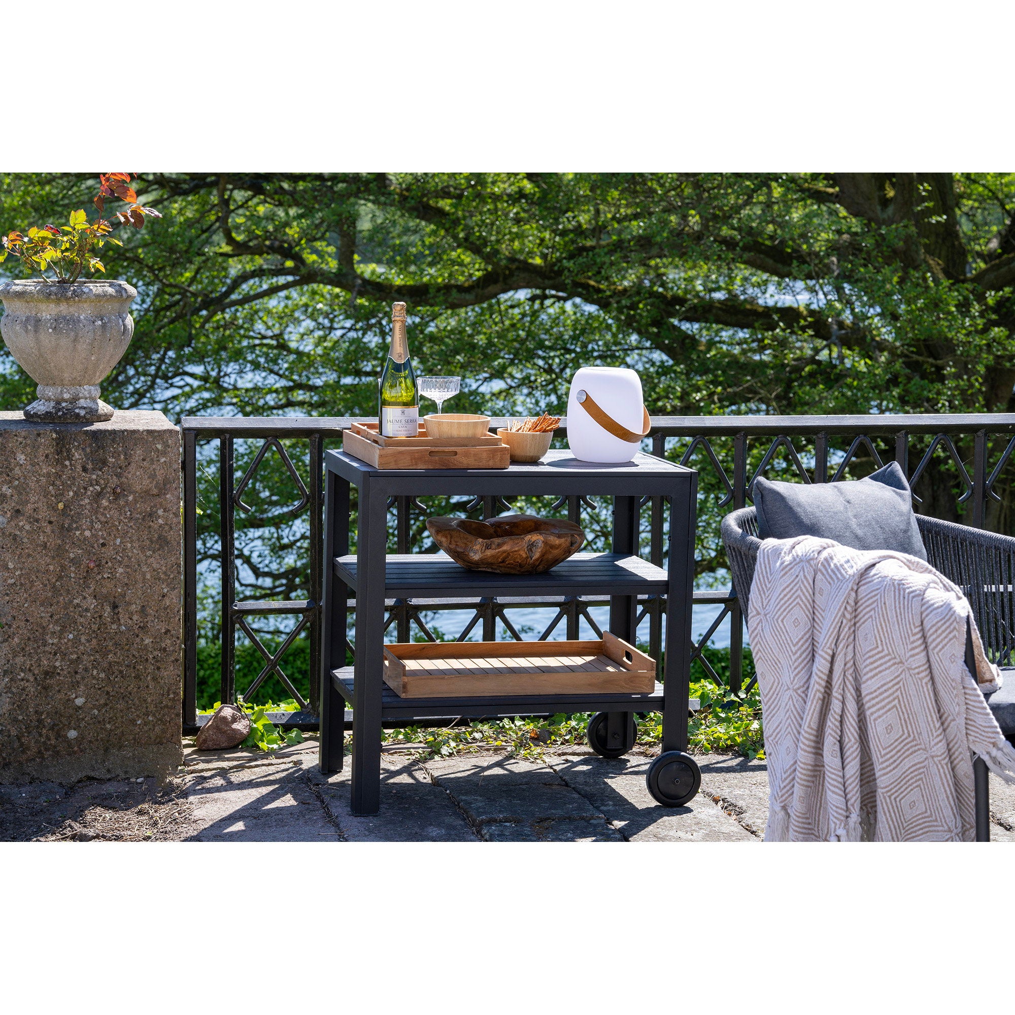 Chefalu Kom - Bamboe, naturel (set van 2)