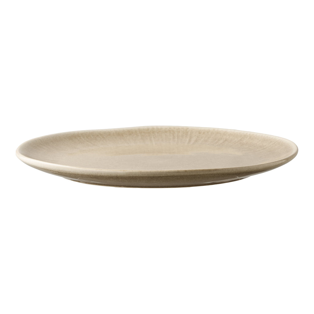 Viola Dinerbord - Dinerbord, keramiek, beige Ø27 cm (set van 4)