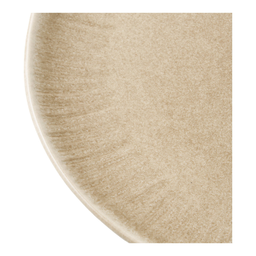 Viola Dinerbord - Dinerbord, keramiek, beige Ø27 cm (set van 4)