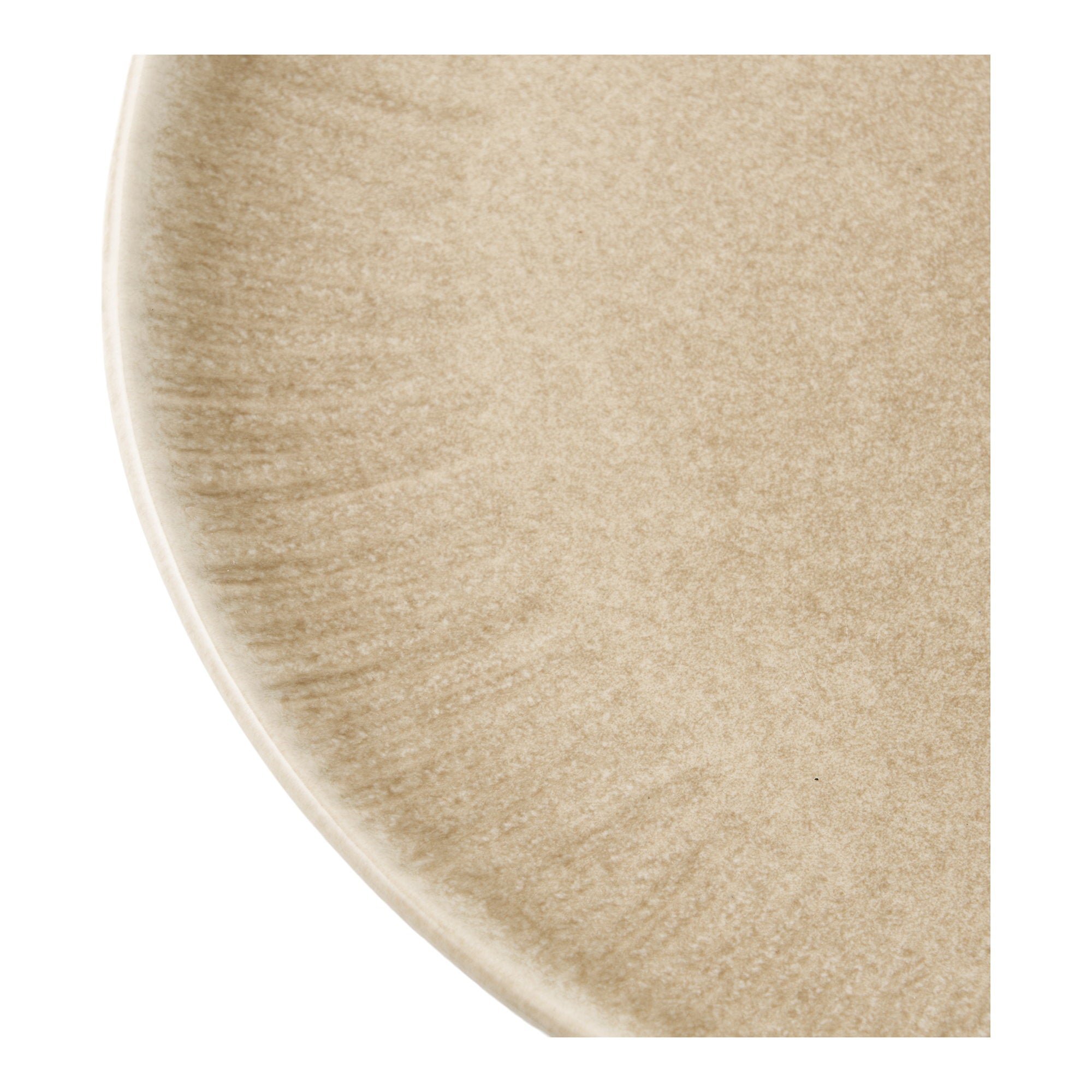 Viola Dinerbord - Dinerbord, keramiek, beige Ø27 cm (set van 4)