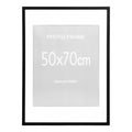 Marbella Bilderrahmen - Bilderrahmen, MDF/Glas, schwarz, 50x70 cm, 5er-Set