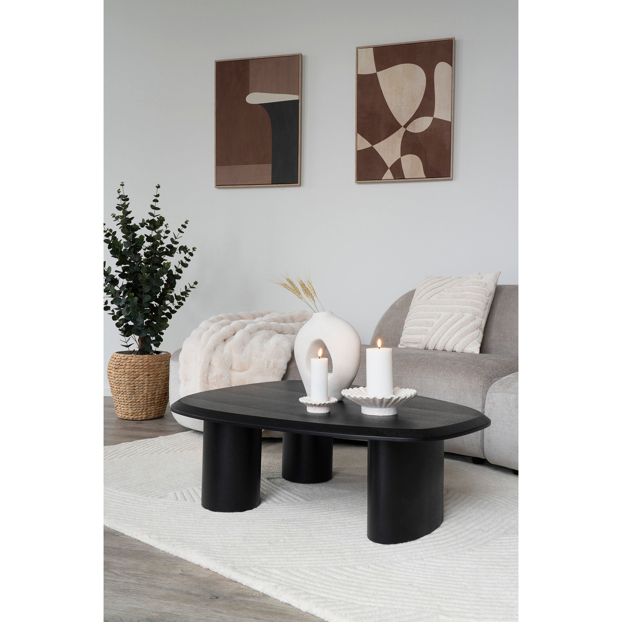 Cape Town Canvas Schilderij - Canvas schilderij, bruin/beige, nr. 1, 50x70 cm