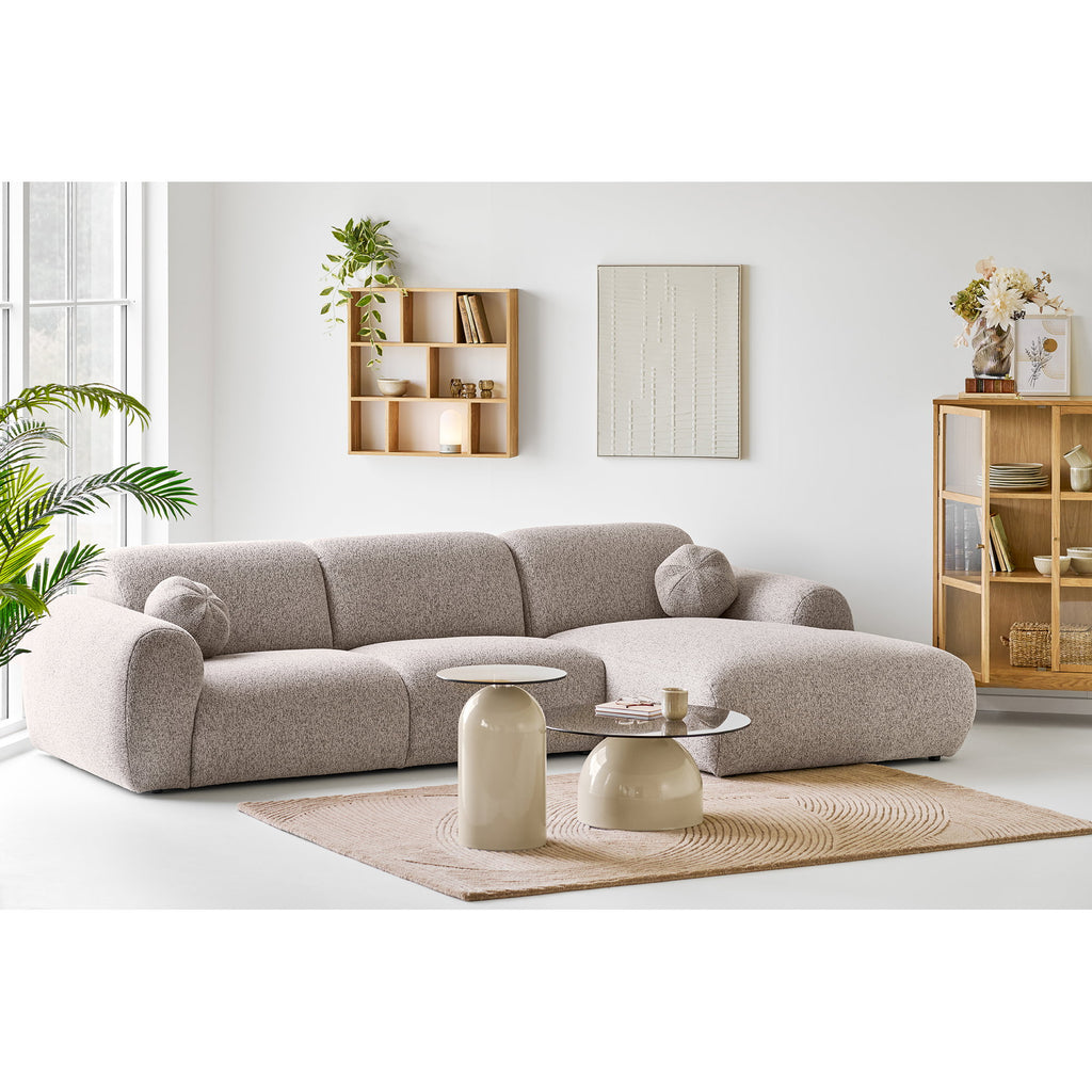 Ena Reliëf Wanddecoratie - Beige 60x80 cm