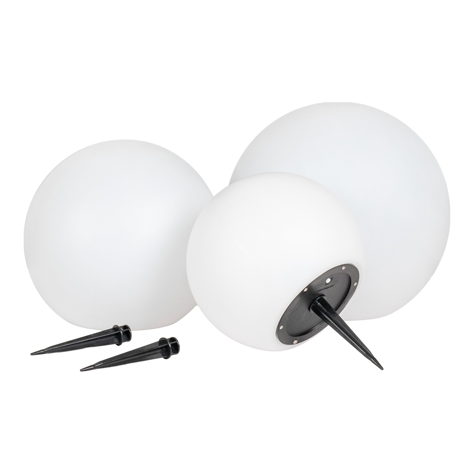 Lifton LED Lamp - Oplaadbare lamp met geïntegreerd zonnepaneel, wit (set van 3)