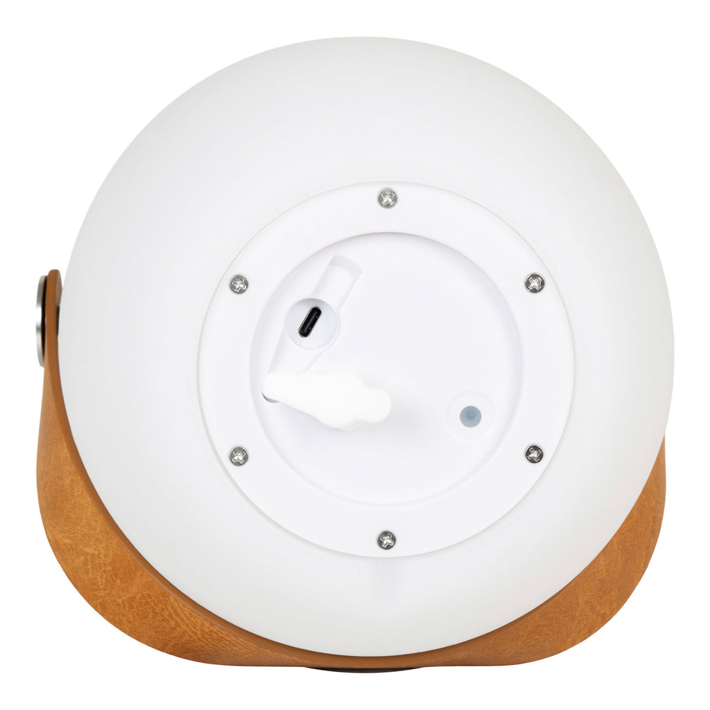 Cardiff LED Lamp - Lamp met draagriem, bluetoothspeaker, oplaadbaar, wit