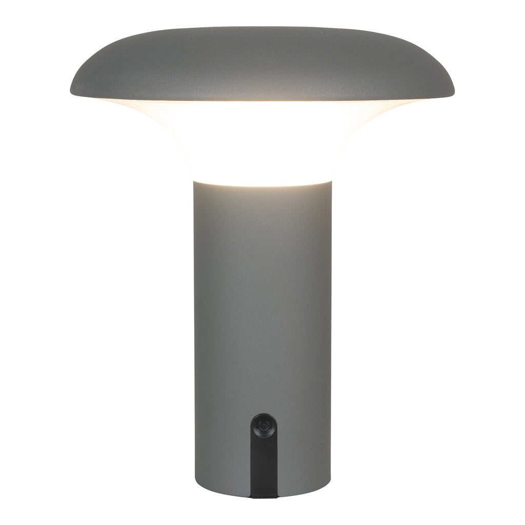 Ramsey LED Lamp - Oplaadbare lamp, grijs