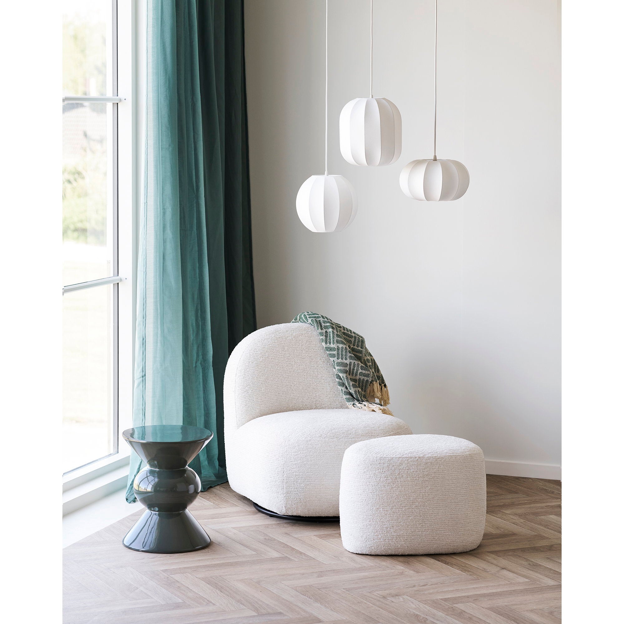 Coventry Hanglamp - Wit Ø25 cm