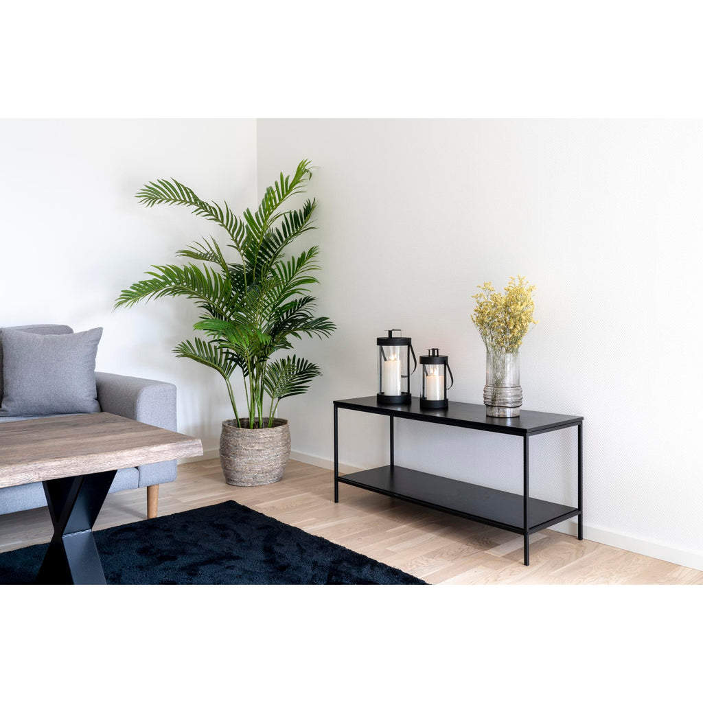 Bondi Lantaarns - Staal/glas, zwart (set van 2)