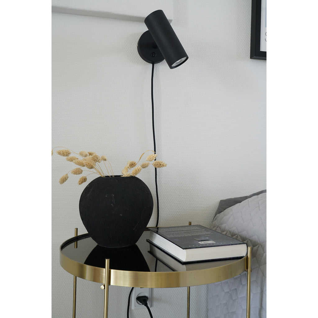 Paris Wandlamp - Metaal, zwart