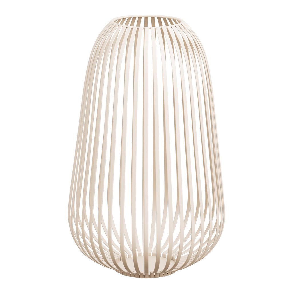 Stoense Lantaarn - Metaal, beige Ø24,5x40 cm