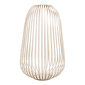 Stoense Lantaarn - Metaal, beige Ø24,5x40 cm