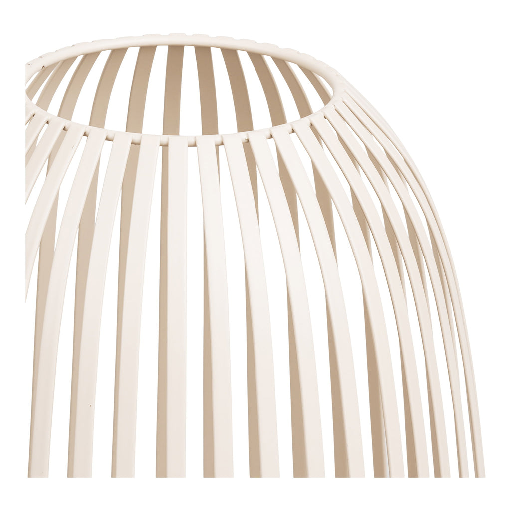 Stoense Lantaarn - Metaal, beige Ø24,5x40 cm