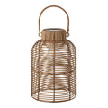 Brentford Lamp - Rechargeable lamp with integrated solar panel, brown