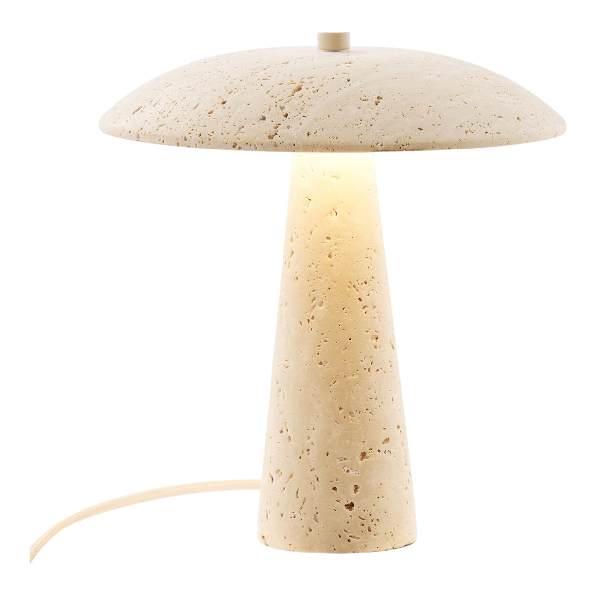 Consett Table Lamp - Table lamp, travertine, natural