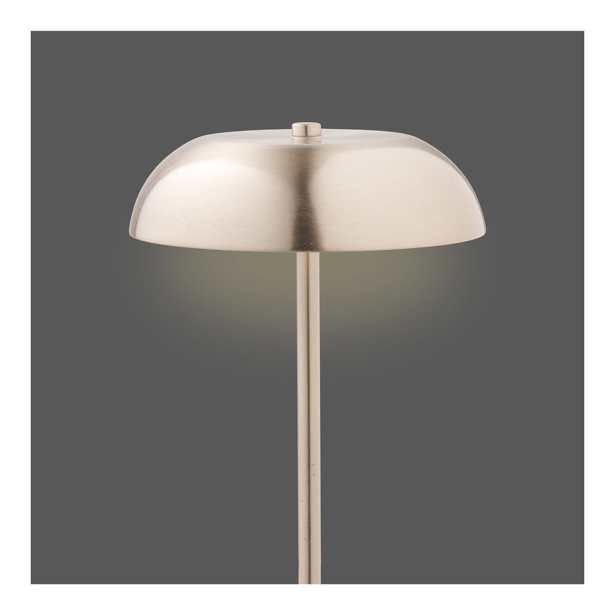 Fenwick Table Lamp - Table lamp, rechargeable, metal, silver