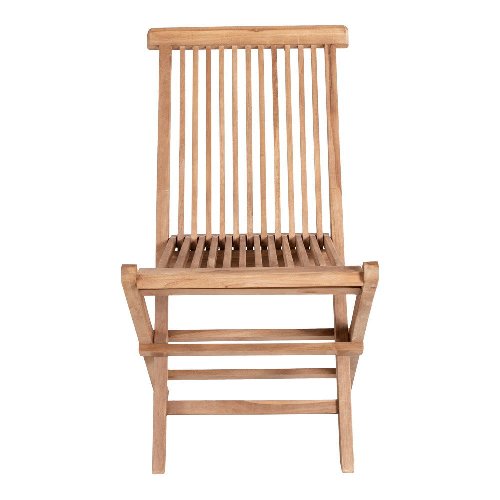 Toledo Eetkamerstoel - Teak, naturel (set van 2)