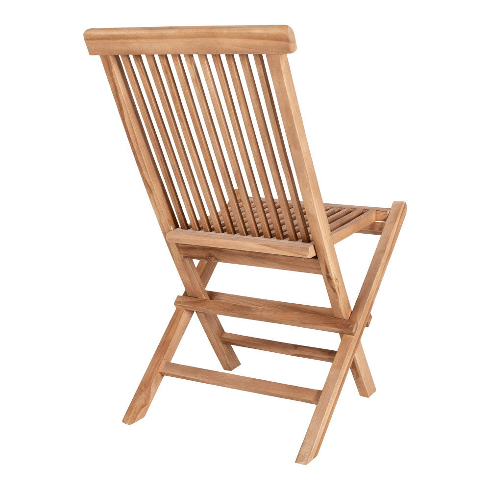 Toledo Eetkamerstoel - Teak, naturel (set van 2)