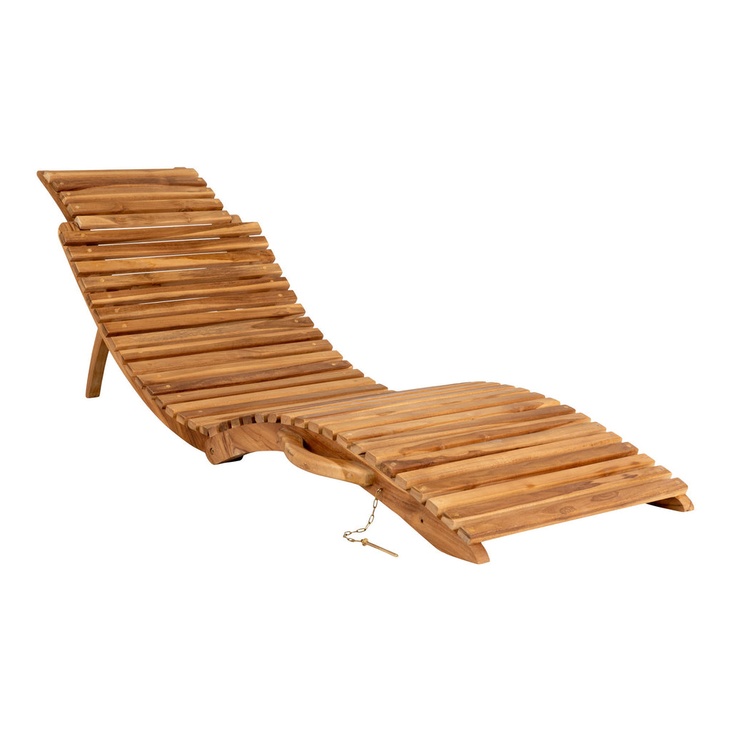 Arrieta Ligbed - Teak, naturel