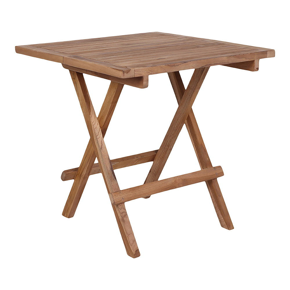 Bilbao Side Table - Side table, teak, natural 50x50x50 cm