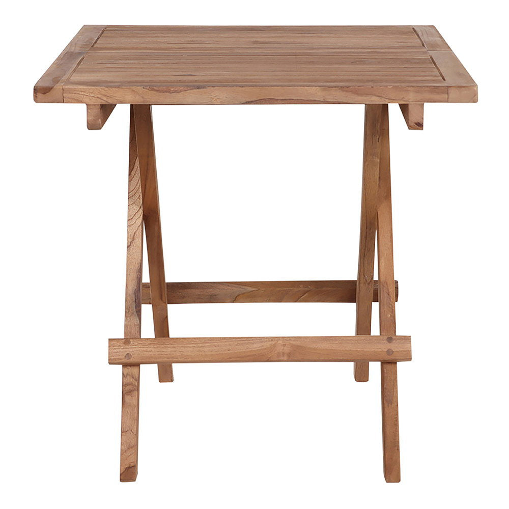 Bilbao Side Table - Side table, teak, natural 50x50x50 cm