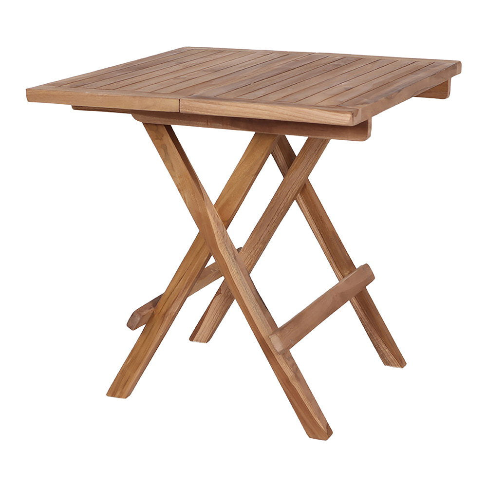 Bilbao Bijzettafel - Bijzettafel, teak, naturel 50x50x50 cm