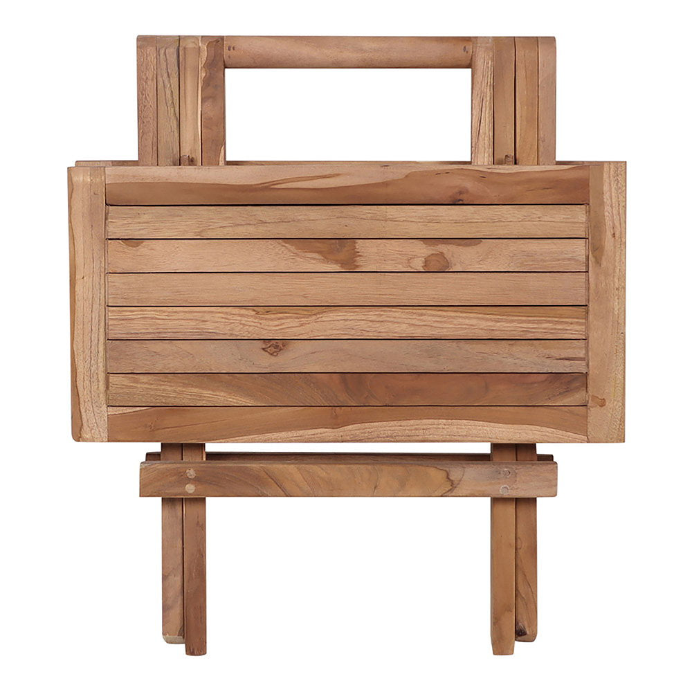 Bilbao Side Table - Side table, teak, natural 50x50x50 cm