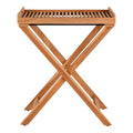 Ronda Dienbladtafel - Teak, naturel 60x40x70 cm