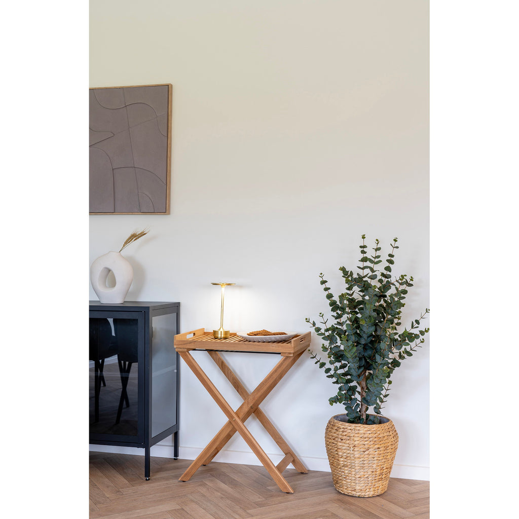 Ronda Dienbladtafel - Teak, naturel 60x40x70 cm